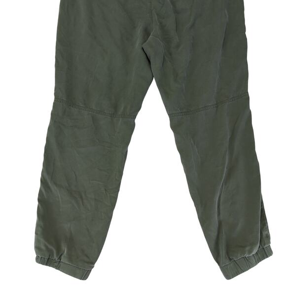 Banana Republic Tencel Utility Jogger Pant Military Green 425647 Women's Medium - Picture 6 of 9